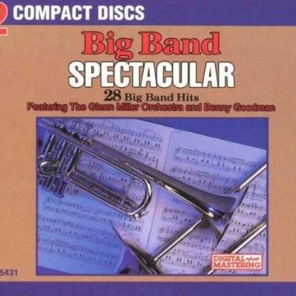 Big Band Spectacular Madacy 1997 2 CD Glenn Miller & Benny Goodman excellent